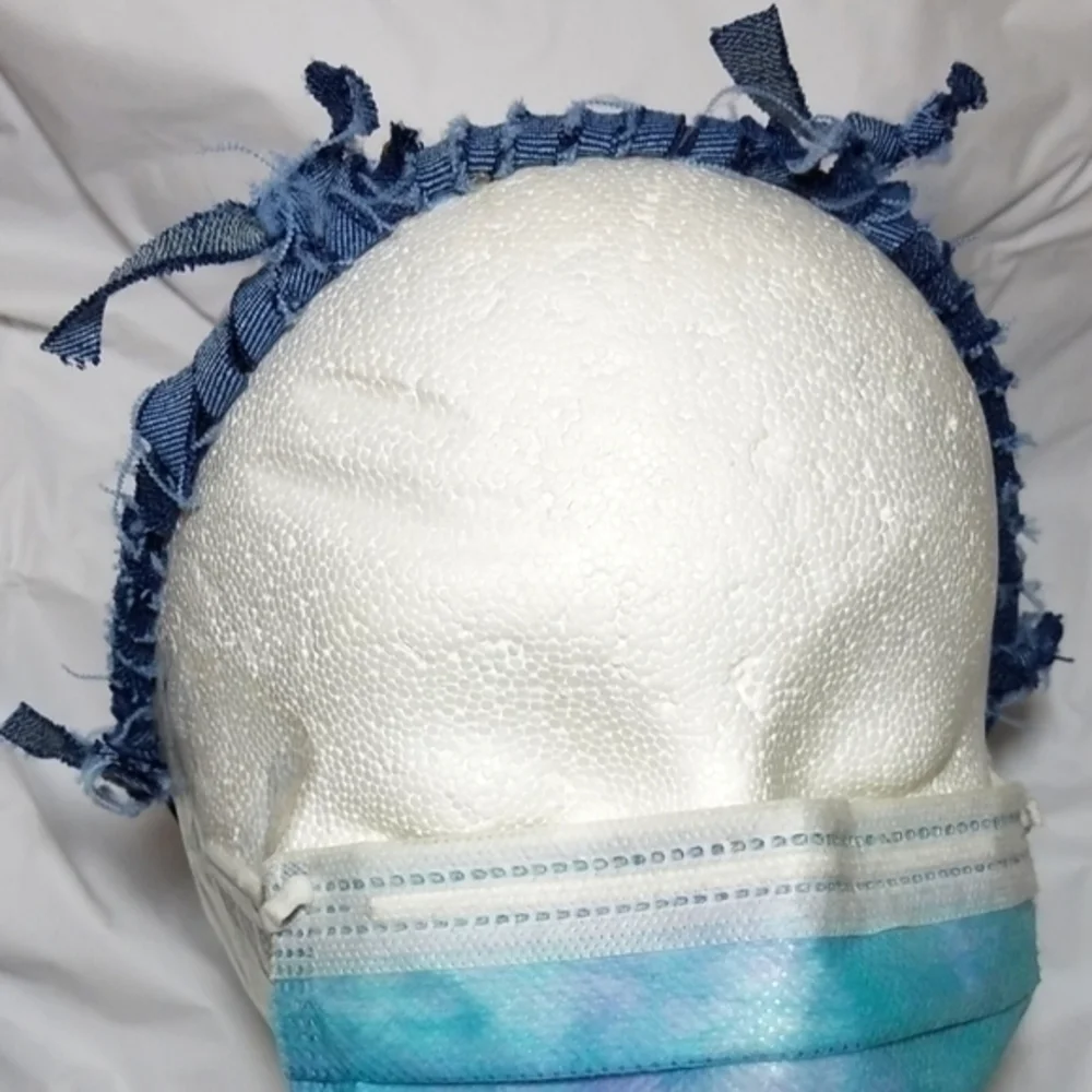 Tasty Raw Edge Denim HEADBANZ 